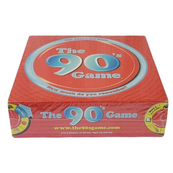 The 90's Game By Intellinitiative New Factory Sealed - Picture 2 of 5